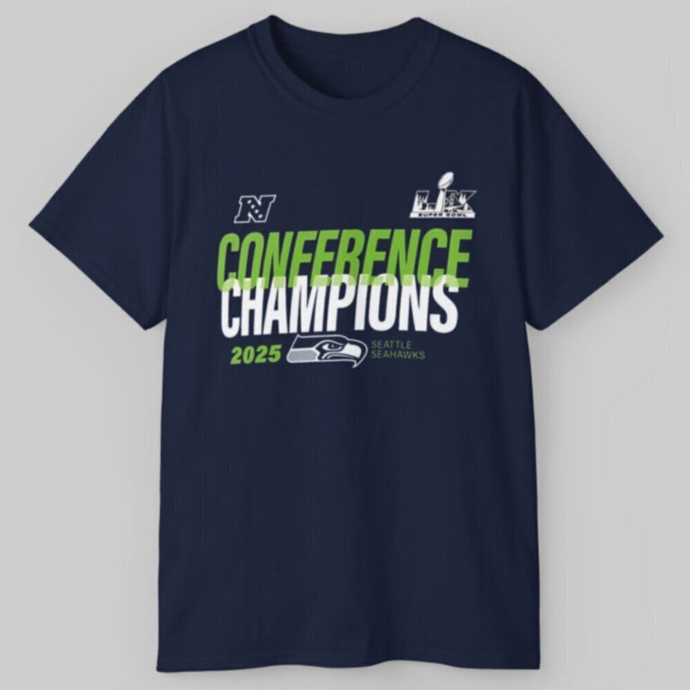Seattle Seahawks 2025 NFC Conference Champions Shirt